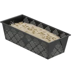 KAISER Brotbackform 26 x 12 x 8 cm Stahl schwarz