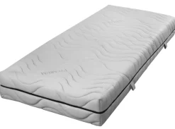 QUARTIER Kaltschaummatratze FLORA 90 x 200 cm H2/ H3 weiß