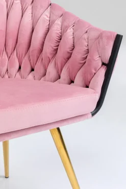 KARE DESIGN Armlehnenstuhl 2er Set rosa