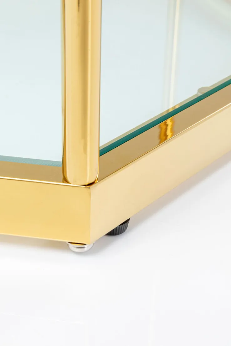 KARE DESIGN Beistelltisch COMB 55 cm goldfarbig