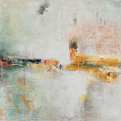 KARE DESIGN Bild gerahmt 120 x 120 cm goldfarbig