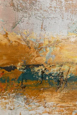 KARE DESIGN Bild gerahmt 120 x 120 cm goldfarbig