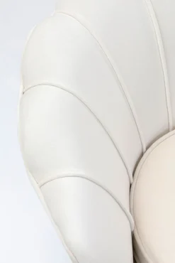 KARE DESIGN Cocktailsessel WATER LILY cremeweiß