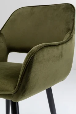 KARE DESIGN Esszimmerstuhl SAN FRANCISCO 2er Set dunkelgrün