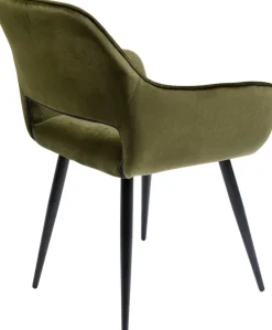 KARE DESIGN Esszimmerstuhl SAN FRANCISCO 2er Set dunkelgrün