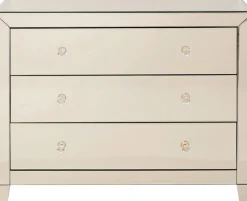 KARE DESIGN Kommode LUXURY 91 x 74 cm champangerbeige