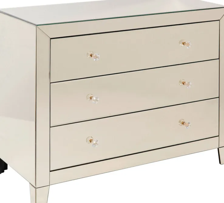 KARE DESIGN Kommode LUXURY 91 x 74 cm champangerbeige