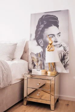 KARE DESIGN Nachtkonsole LUXURY 49 x 50 cm verspiegelt