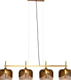 KARE DESIGN Retrofit Hängelampe GLOBLET QUATTRO goldfarbig