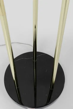 KARE DESIGN Retrofit Stehlampe AL CAPONE TRE 176 cm goldfarbig