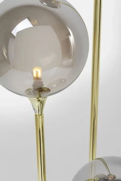KARE DESIGN Retrofit Stehlampe AL CAPONE TRE 176 cm goldfarbig