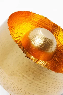 KARE DESIGN Retrofit Tischlampe APOLLON 35 cm goldfarbig