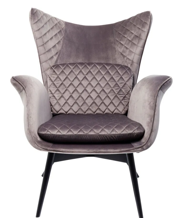 KARE DESIGN Sessel IK silbergrau