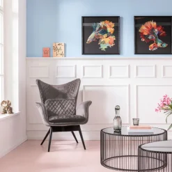 KARE DESIGN Sessel IK silbergrau