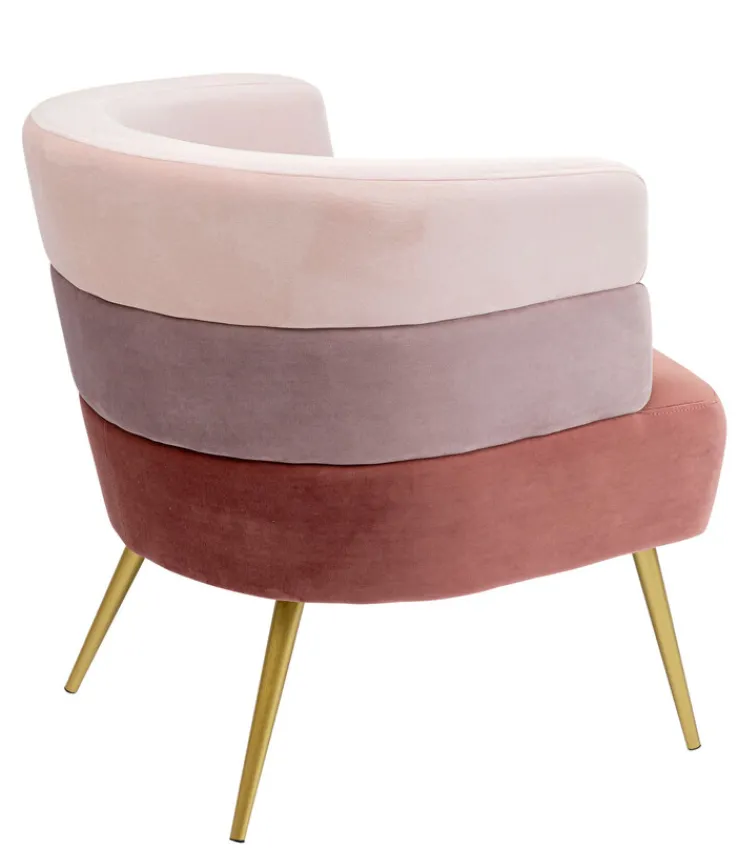 KARE DESIGN Sessel SANDWICH 65 x 74 cm rosa