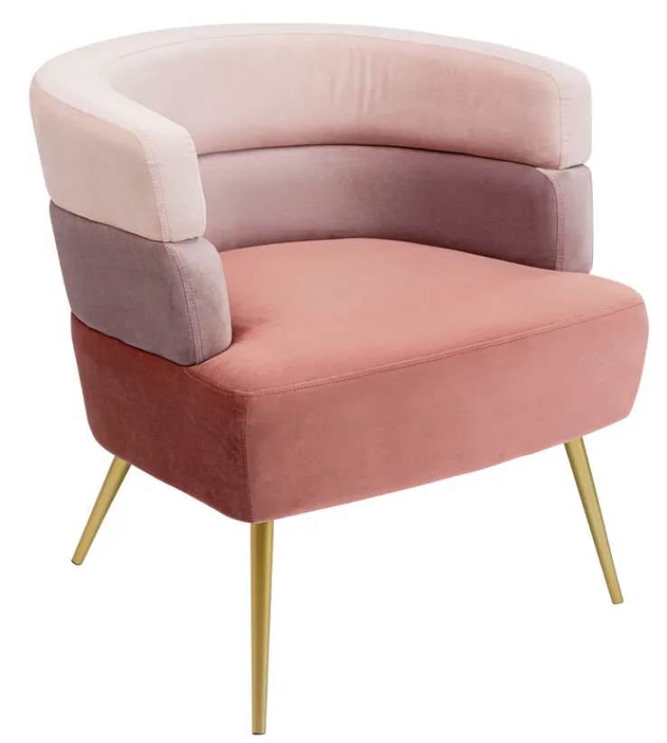 KARE DESIGN Sessel SANDWICH 65 x 74 cm rosa