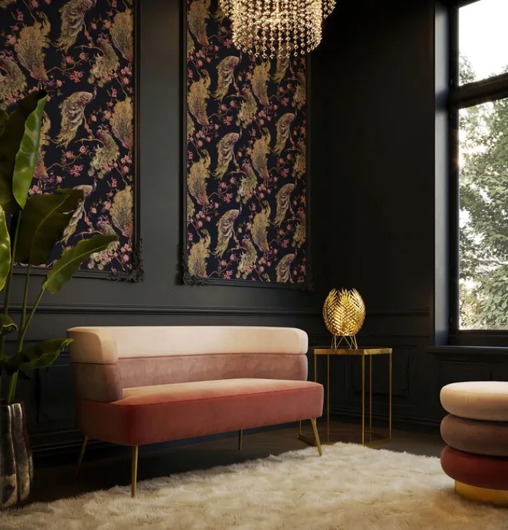 KARE DESIGN Sofa SANDWICH 125 x 64 cm rosa