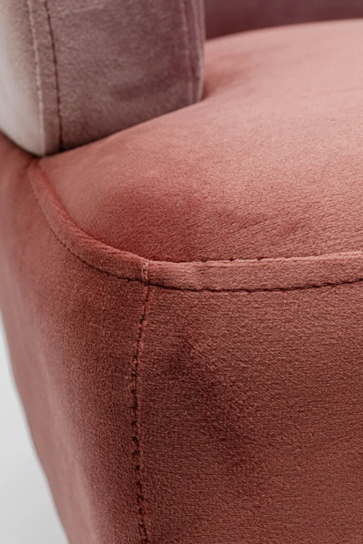 KARE DESIGN Sofa SANDWICH 125 x 64 cm rosa