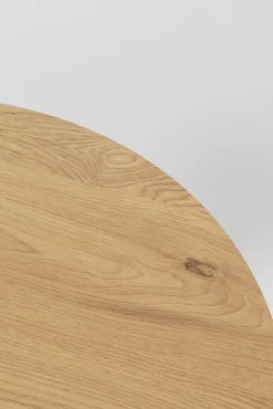 KARE DESIGN Tisch SCHICKERIA 80 x 80 cm braun/weiß