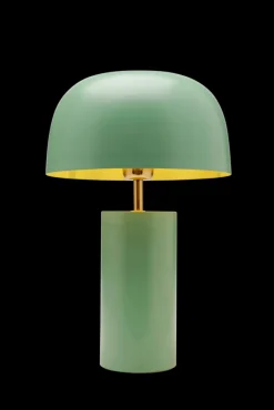 KARE DESIGN Tischleuchte LOUNGY 25 x 38 cm salbeigrün