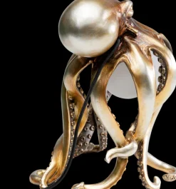 KARE DESIGN Tischleuchte ANIMAL OCTOPUS 25 x 34 cm goldfarbig