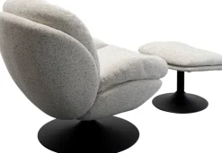 KARE DESIGN Kare Drehsessel + Hocker Stanford