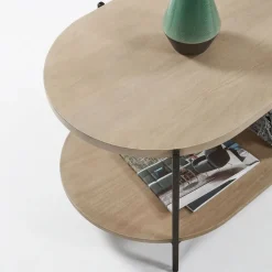 Kave Home Couchtisch PALMIA 110 x 55 cm Mango braun