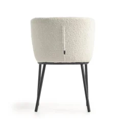 Kave Home Polsterstuhl CISELIA 2er Set weiß