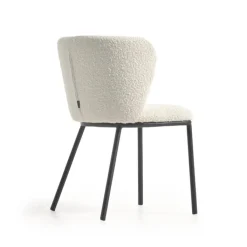 Kave Home Polsterstuhl CISELIA 2er Set weiß