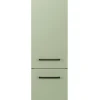 QUARTIER Küche Apotheker-Hochschrank Fiona 200 cm Eiche / grün