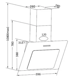 QUARTIER Küchenblock FIONA Schilfgrün / Artisan Eiche 280 cm