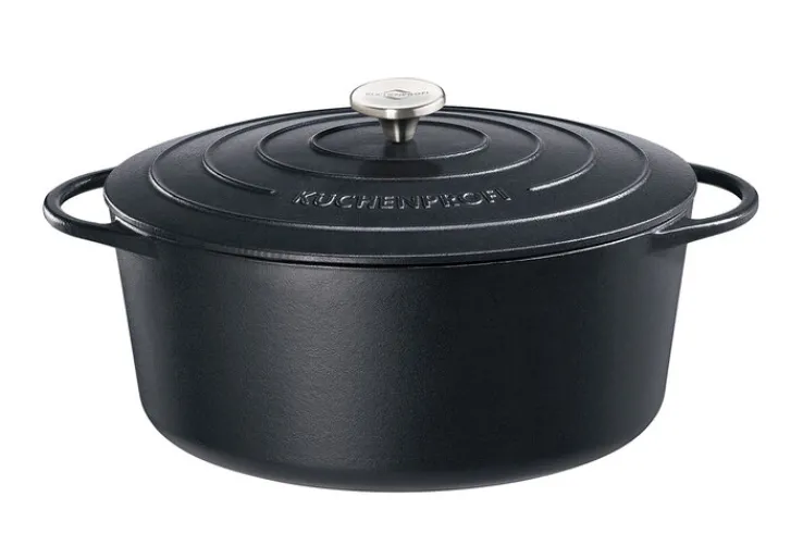 KÜCHENPROFI Bratentopf mit Deckel 33 cm schwarz