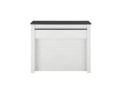 Küchentheke SHERWOOD ca. 130 x 106 x 52 cm Old Style hell Dekor