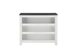 Küchentheke SHERWOOD ca. 130 x 106 x 52 cm Old Style hell Dekor