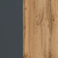 Küchenzeile KOPENHAGEN 300cm Wotan Eiche Dekor/Matt-Grau