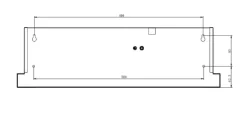 Küchenzeile KOPENHAGEN 300cm Wotan Eiche Dekor/Matt-Grau
