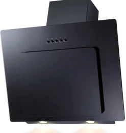 FLEX-WELL Küchenzeile MARY Touch Schwarz/ Endgrain Oek 270 cm