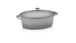 kela Bräter CALIDO 42 cm Gusseisen hellgrau