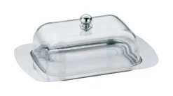 kela Butterdose BALDO 12,5 x 5,5 x 18,5 cm Edelstahl silberfarbig