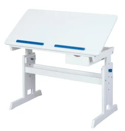 Kinder Kinder Schreibtisch JULIAN 109 x 55 cm Weiß