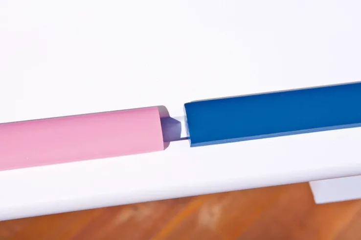 Kinder Kinder Schreibtisch JULIAN 109 x 55 cm Weiß