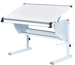 Kinder Kinder Schreibtisch MIKA Weiß