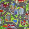Kinder Kinder- und Spielteppich ANDIAMO 140 x 200 cm mehrfarbig