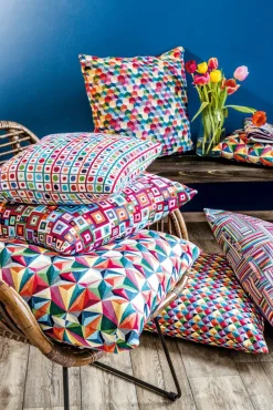 SPRÜGEL Kissenhülle GRAFIKKRAFT 50 x 50 cm in Bunt