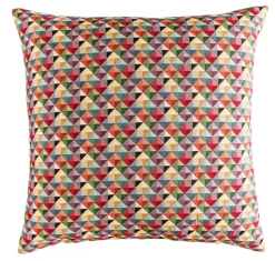 SPRÜGEL Kissenhülle PYRAMIDENWELT 40 x 40 cm in Multicolor