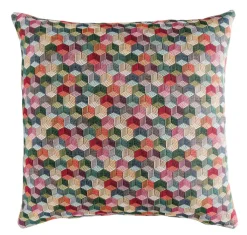 SPRÜGEL Kissenhülle WABENWELT 50 x 50 cm mehrfarbig