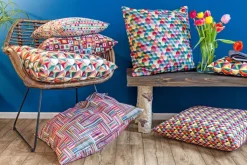 SPRÜGEL Kissenhülle WABENWELT 50 x 50 cm mehrfarbig