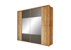 QUARTIER Kleiderschrank FOREST 312 x 225 cm braun / grau