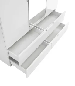 Kleiderschrank JENNA S 3-türig weiß