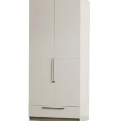 Kleiderschrank PURE 95 x 215 cm Kiefernholz/Farbton Staub